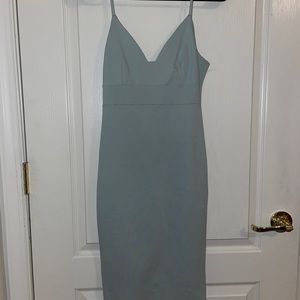 Lulu sleeveless midi bodycon dress